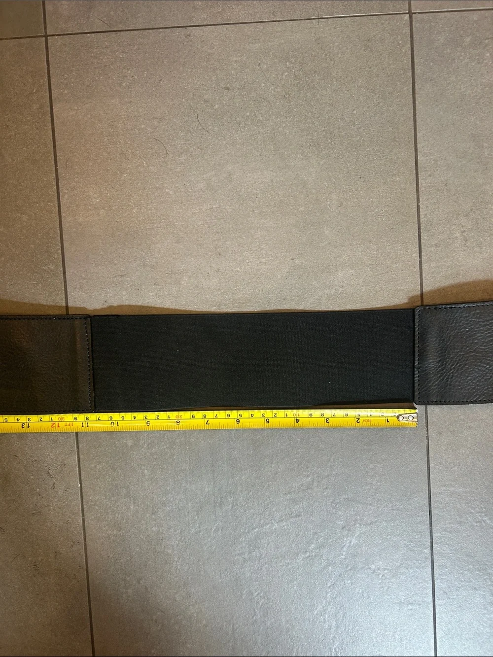 Brave Black Leather Belt